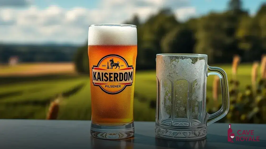 Cerveja Alemã KAISERDOM German Pilsener 1L
