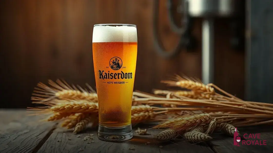 Cerveja Alemã Kaiserdom Hefe Weissbier 500ml