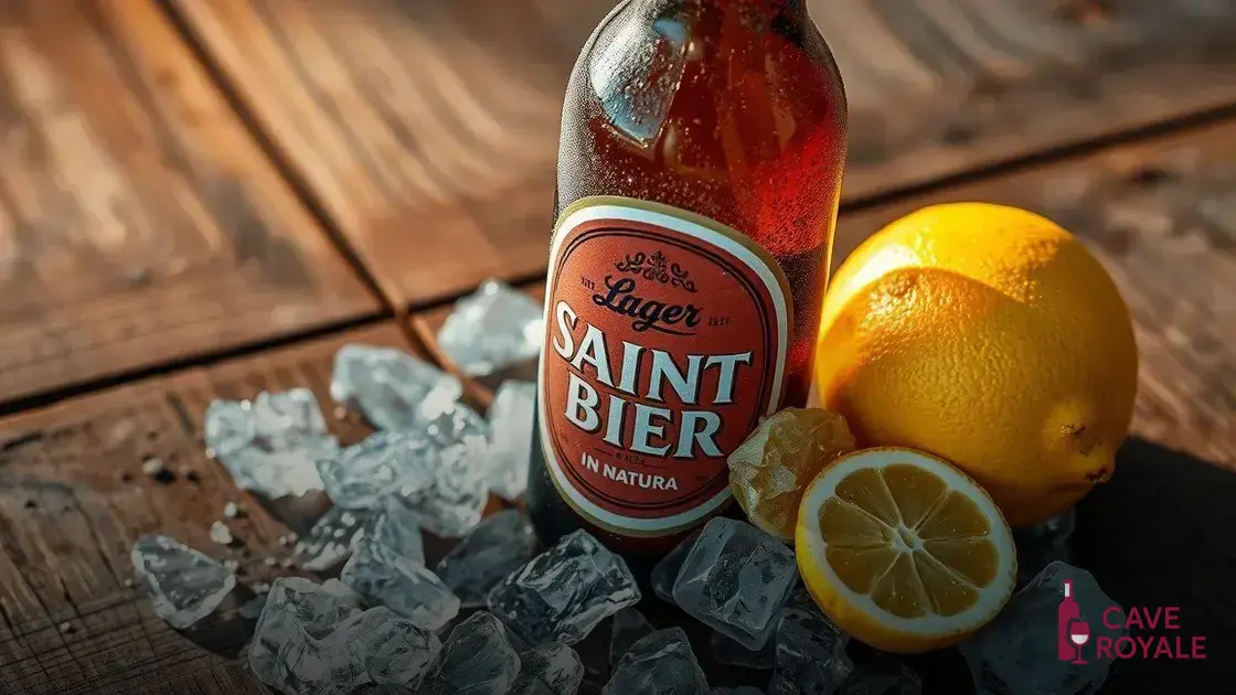 Cerveja Brasileira Saint Bier Lager In Natura 600ml