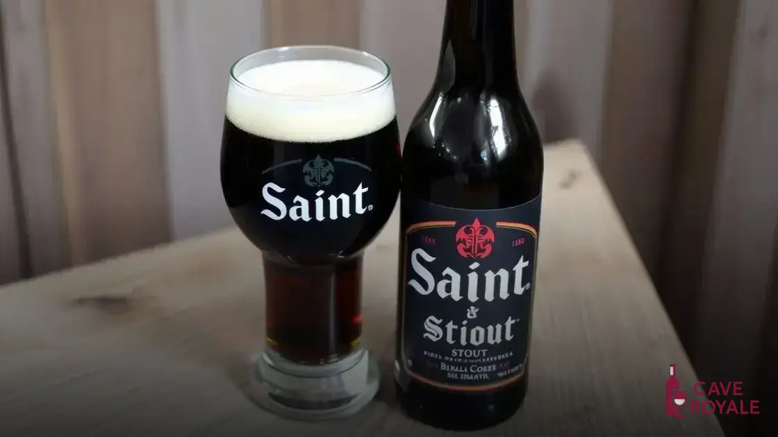Cerveja Brasileira Saint Bier Stout 600ml