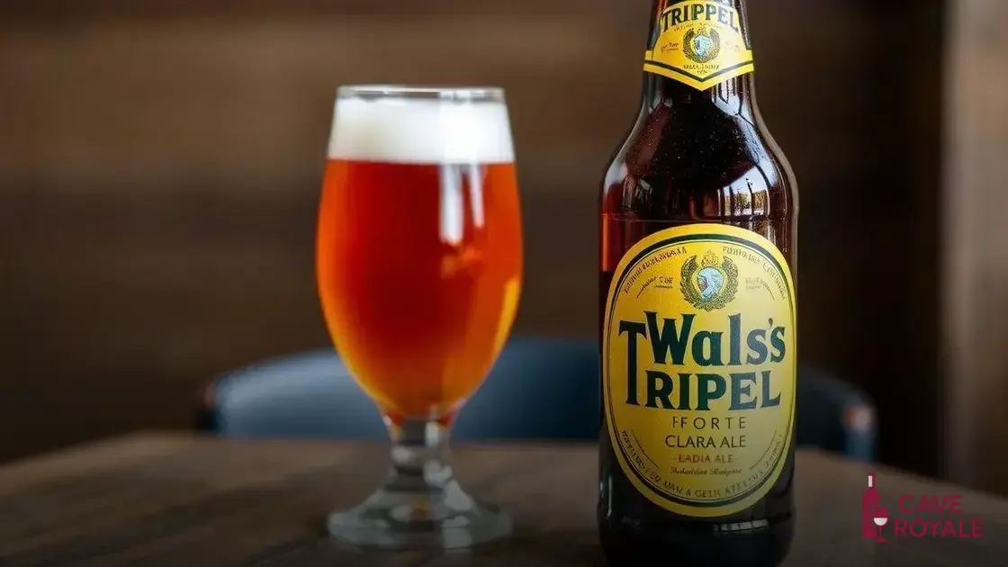 Cerveja Brasileira Wals Trippel 3 Forte, Clara Ale