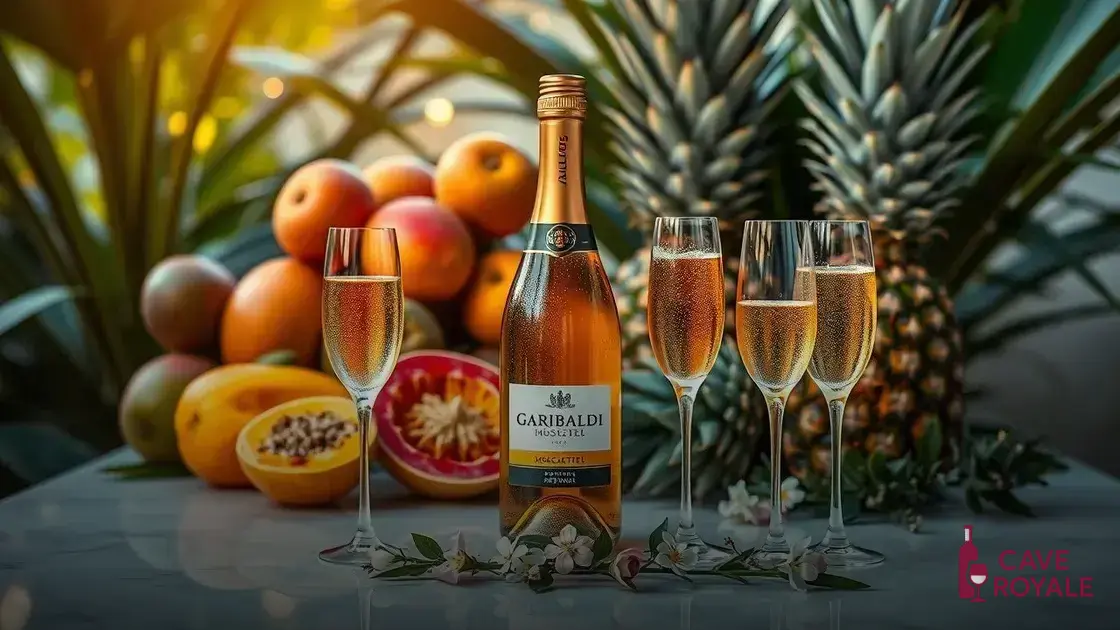 Como apreciar Garibaldi Moscatel