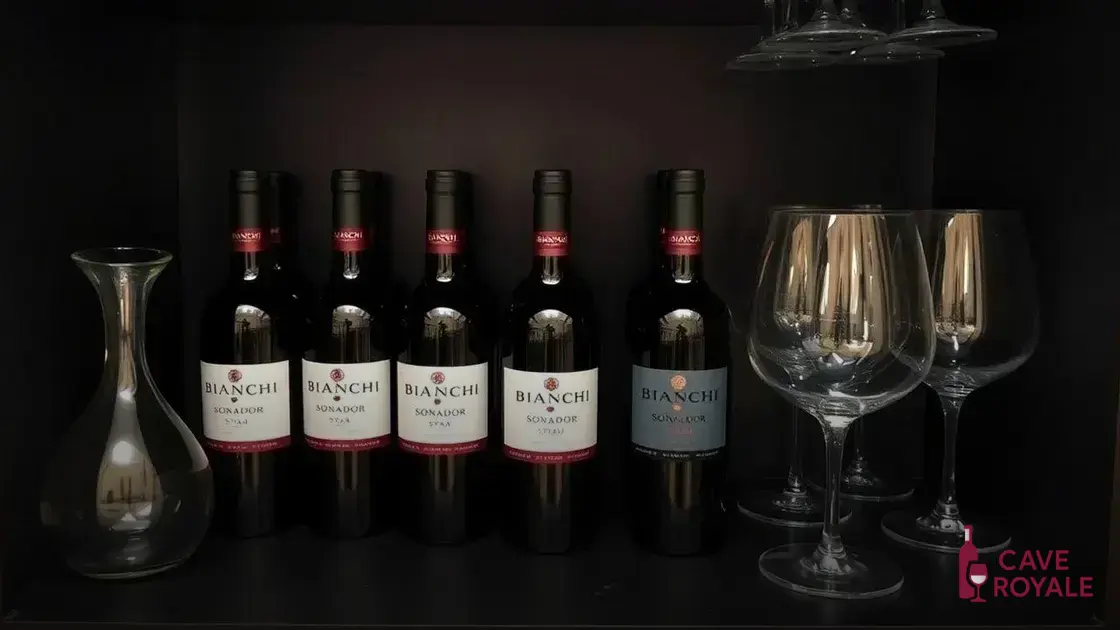 Como armazenar e servir o Bianchi Soñador Syrah