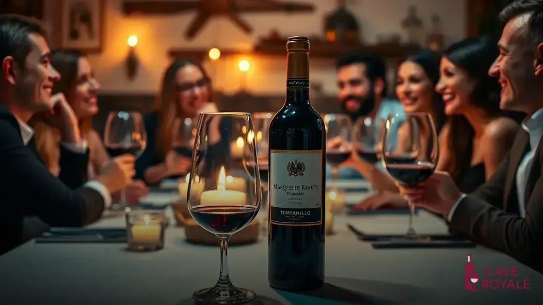 Como degustar Marques De Ramos Tempranillo