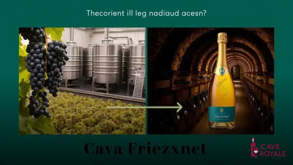 Como é produzido o Cava Freixenet?