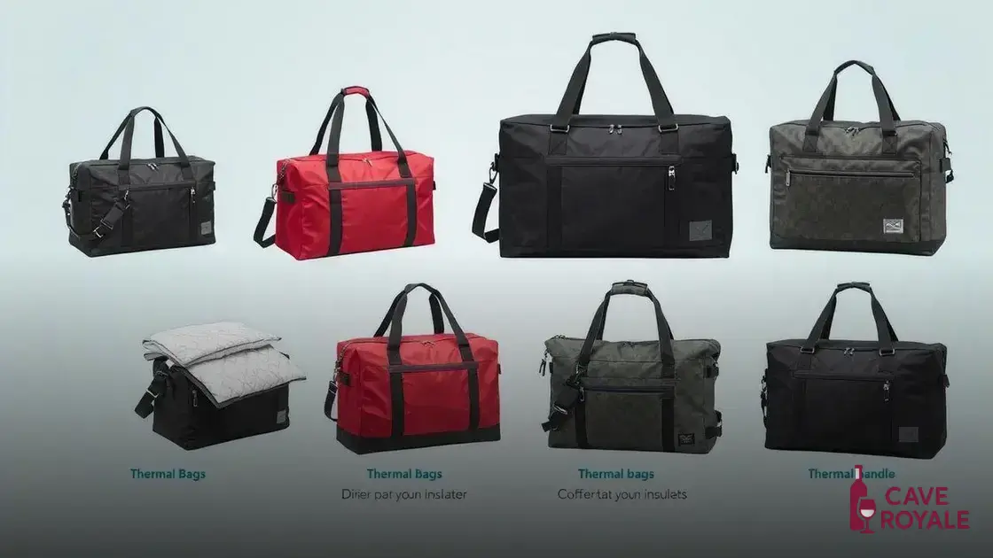 Como escolher a melhor bolsa térmica