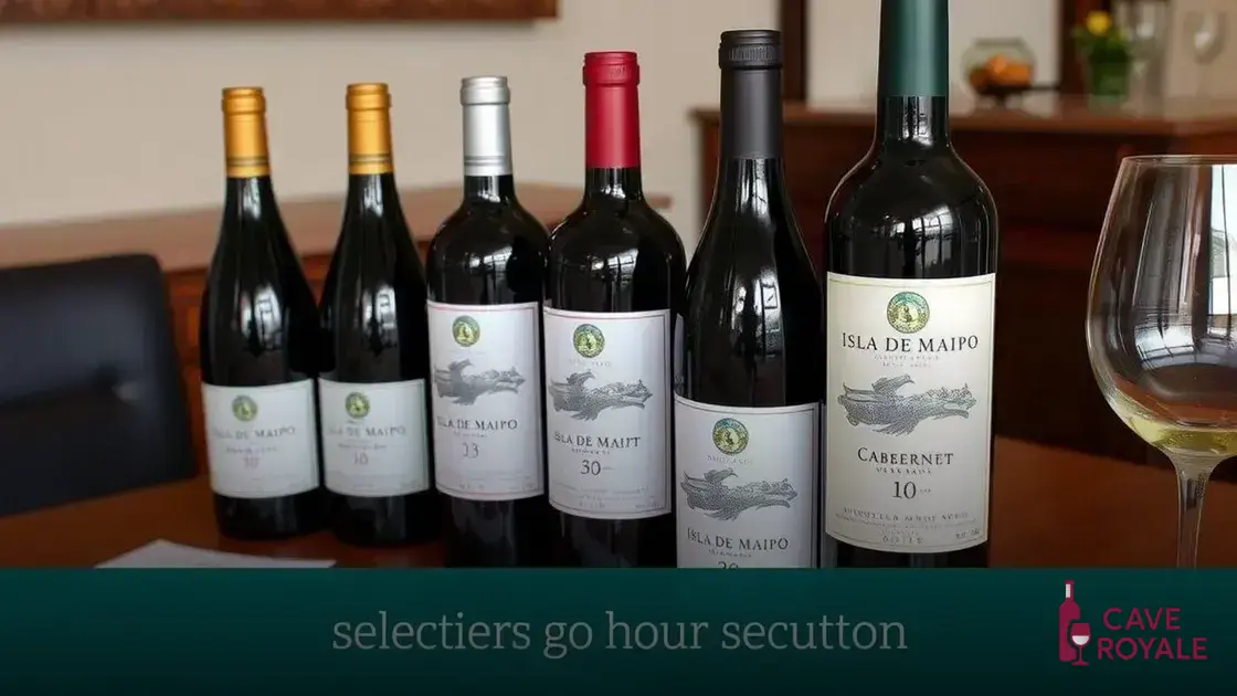 como-escolher-a-safra-ideal-de-isla-de-maipo-cabernet Vinho Tinto Chileno Isla De Maipo Cabernet