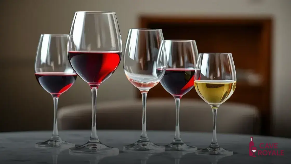 Como escolher a taça certa para cada tipo de vinho