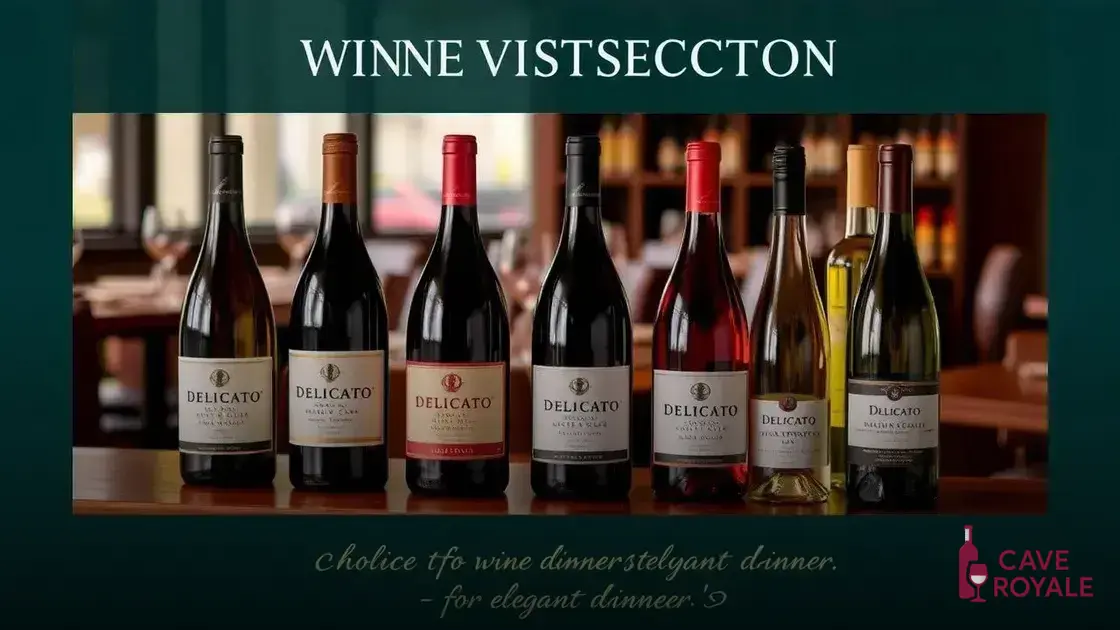 Como escolher o melhor vinho Delicato