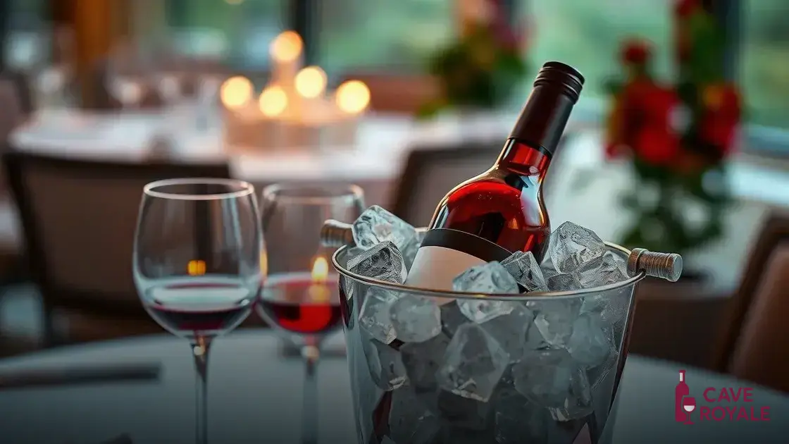 Como gelar vinho? 6 dicas práticas!