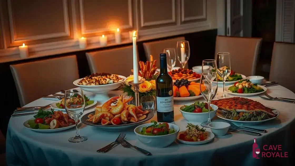 Como harmonizar com pratos variados