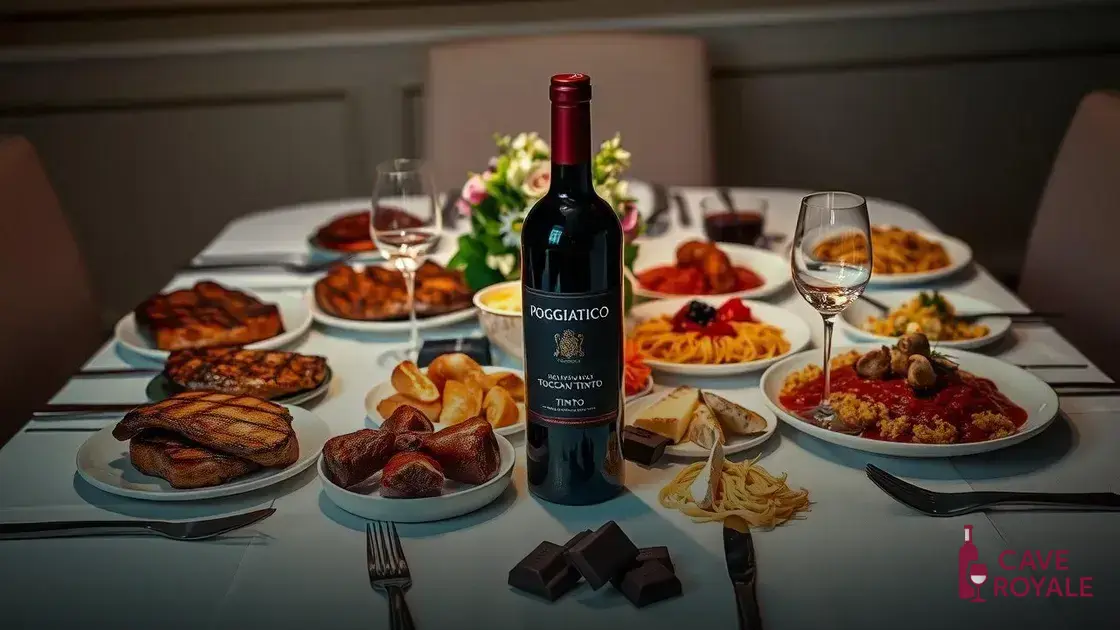 como-harmonizar-o-poggiatico-toscano-tinto Vinho Orgânico Italiano Poggiatico Toscano Tinto