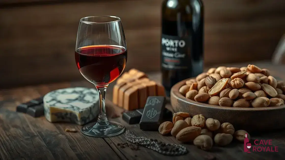 Como harmonizar o vinho do Porto