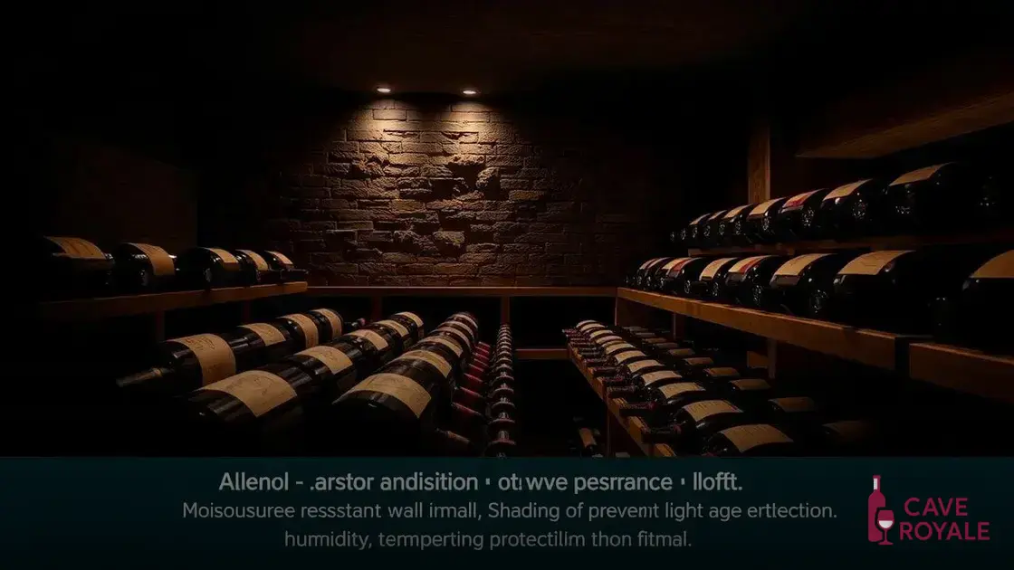 Dicas de armazenamento para seus vinhos
