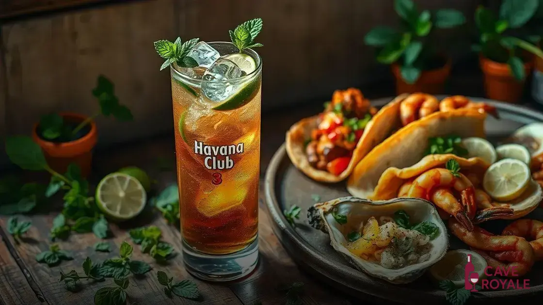 Dicas de consumo do Rum Havana Club 3 Anos