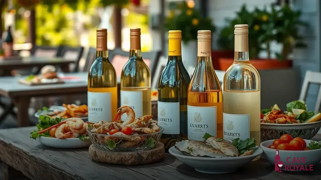 Dicas de vinhos brancos em conta