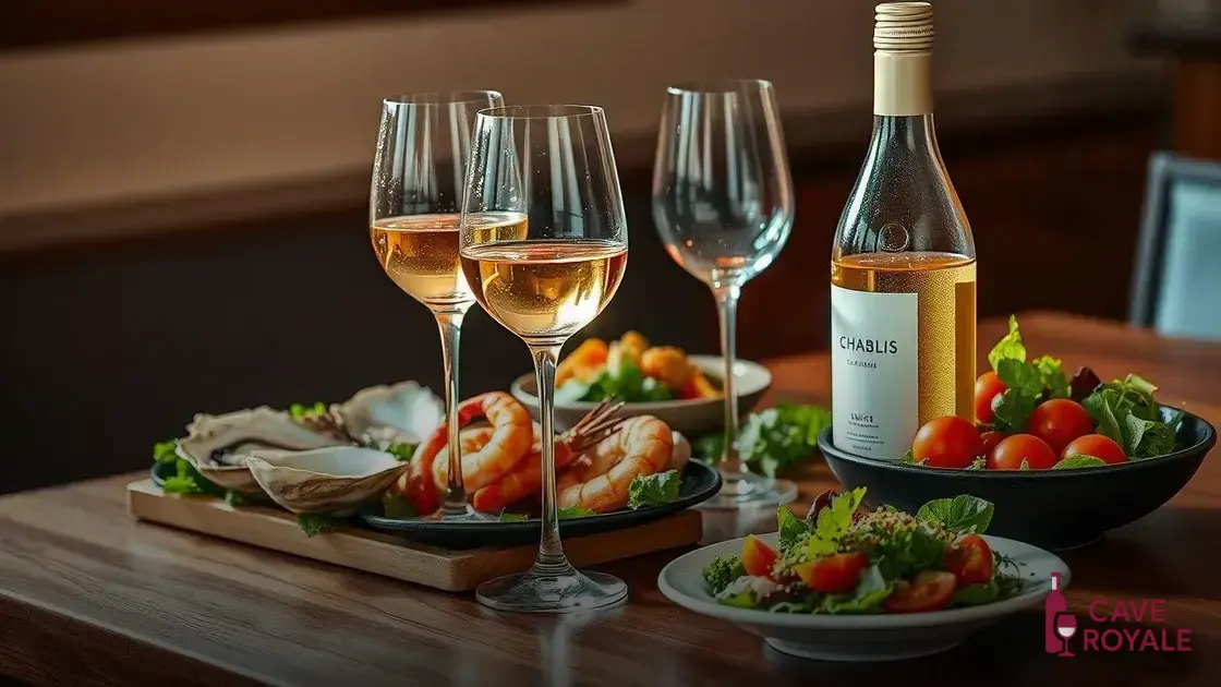 Dicas para apreciar Chablis de forma ideal