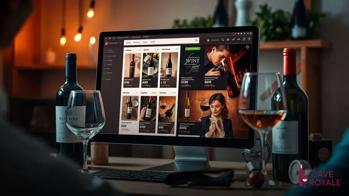 Dicas para comprar vinhos online