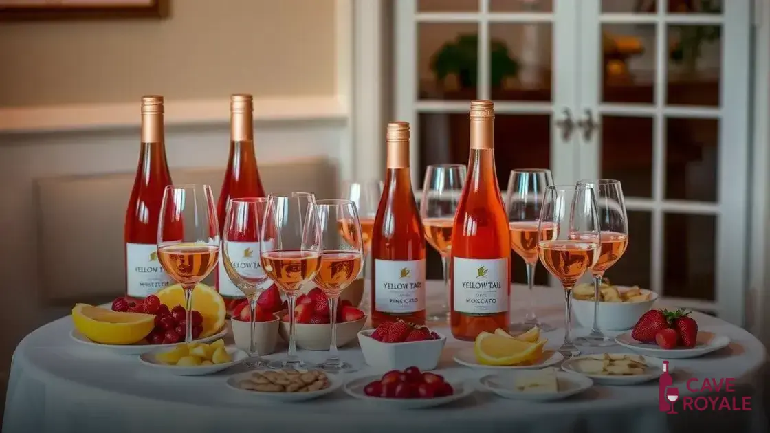 dicas-para-degustar-o-yellow-tail Vinho Yellow Tail Pink Moscato