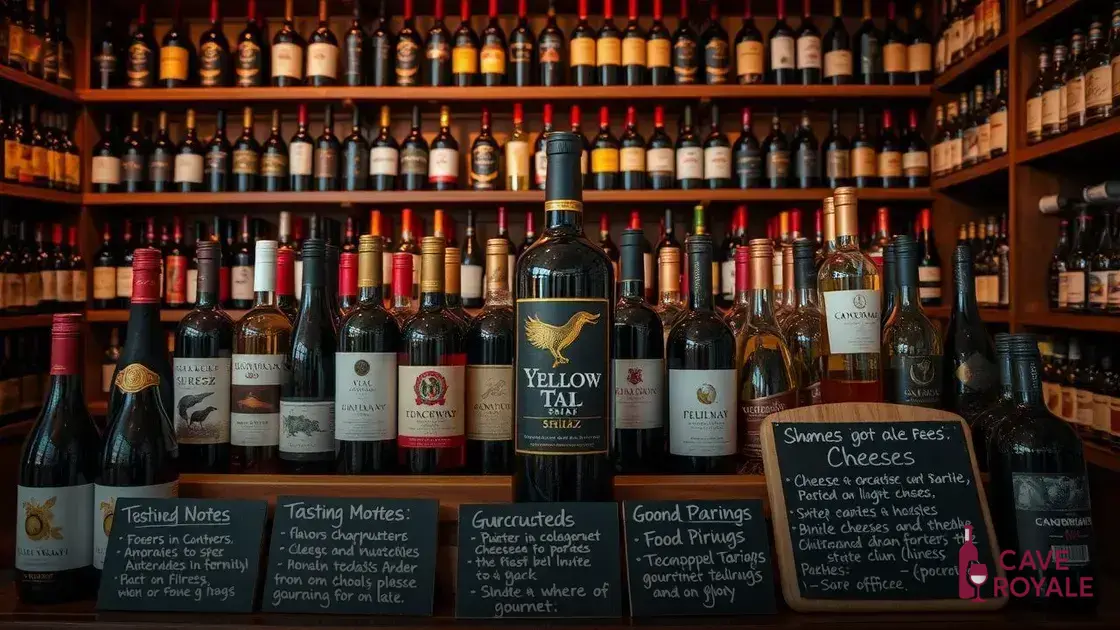 dicas-para-escolher-o-melhor-vinho Vinho Tinto Australiano Yellow Tail Shiraz