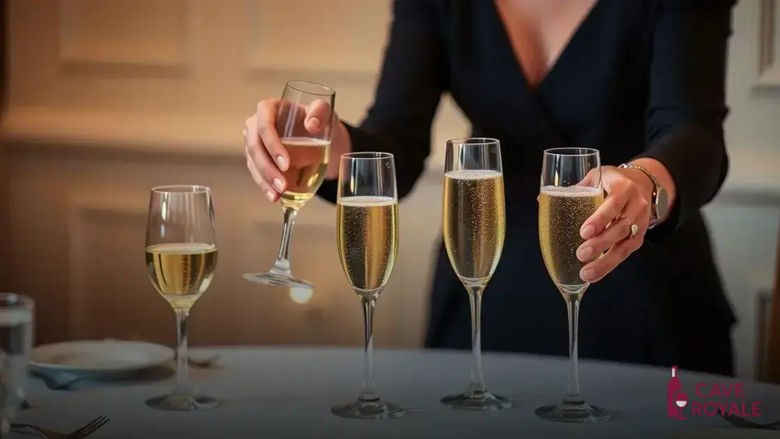 Dicas para servir espumante