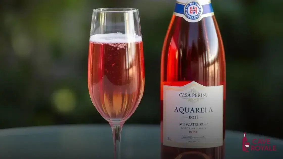 Espumante Casa Perini Aquarela Moscatel Rosé