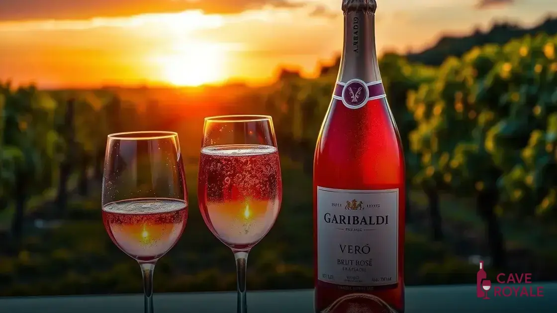 Espumante Garibaldi Vero Brut Rosé