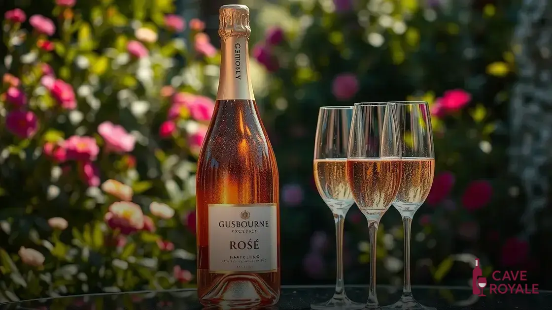 Espumante Inglês Gusbourne Exclusive Release Rosé