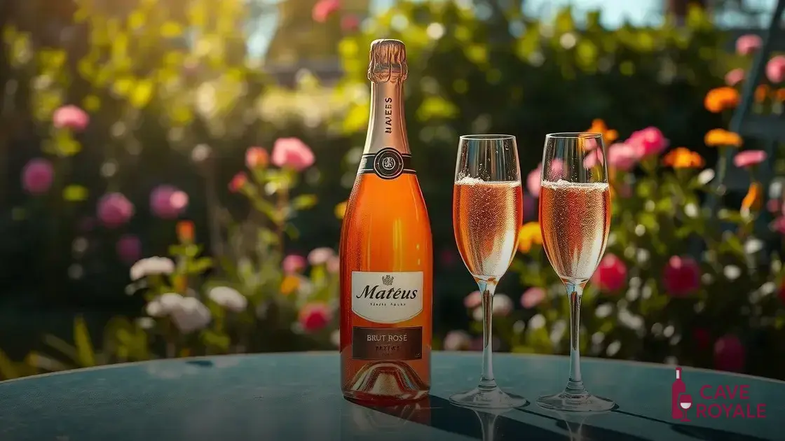 Espumante Português Mateus Brut Rosé
