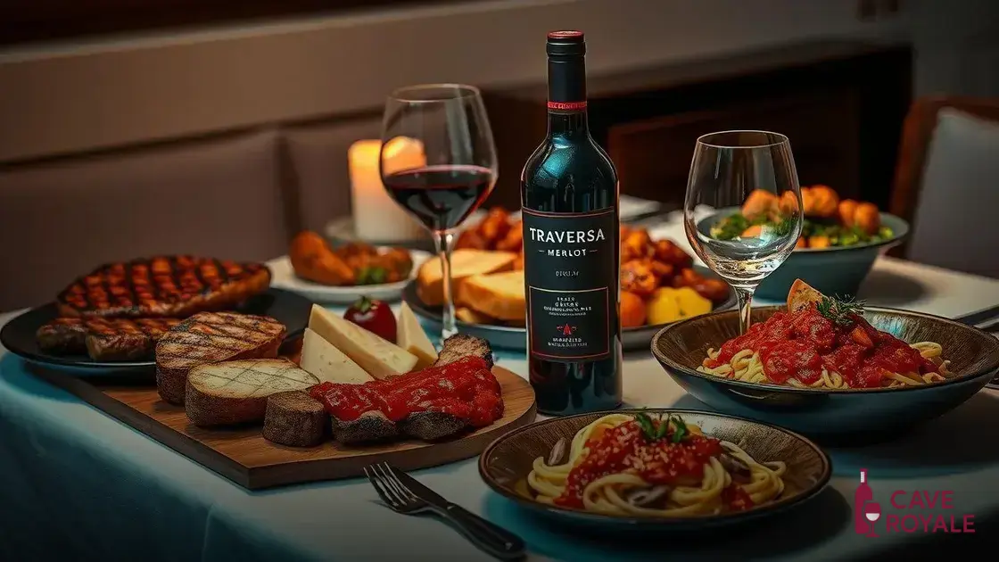 Harmonização com alimentos