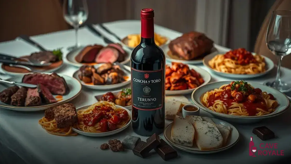 harmonizacao-com-alimentos-3 Vinho Concha Y Toro Terrunyo Cabernet Sauvignon