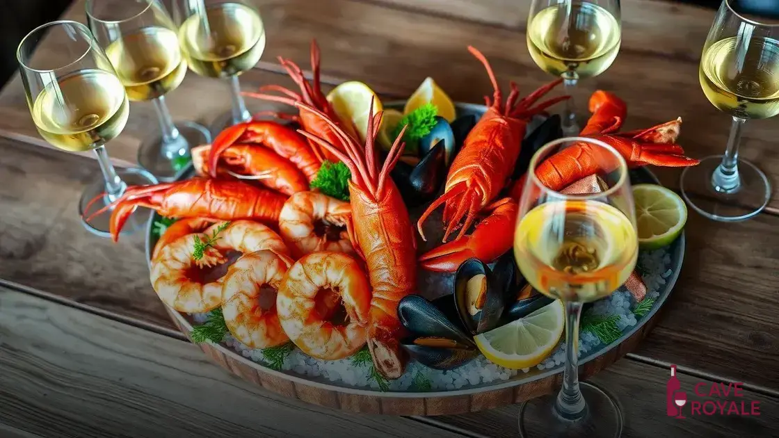 Harmonização com frutos do mar do mar