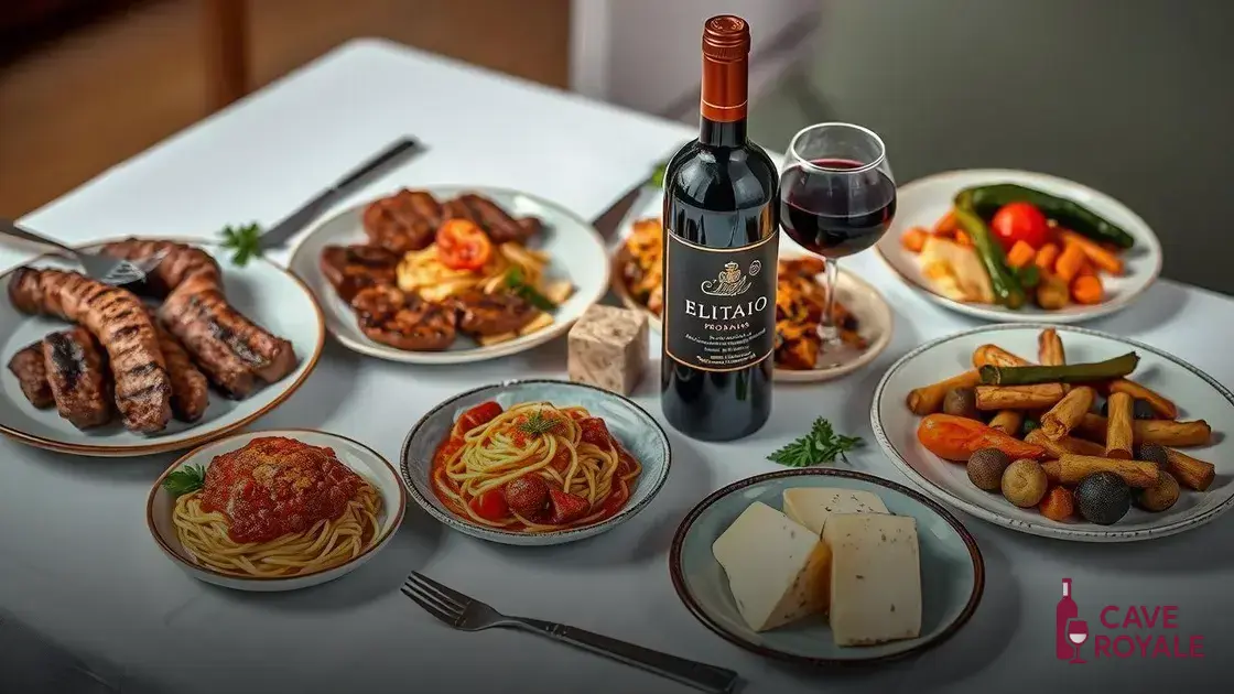 Harmonização com pratos: dicas e sugestões