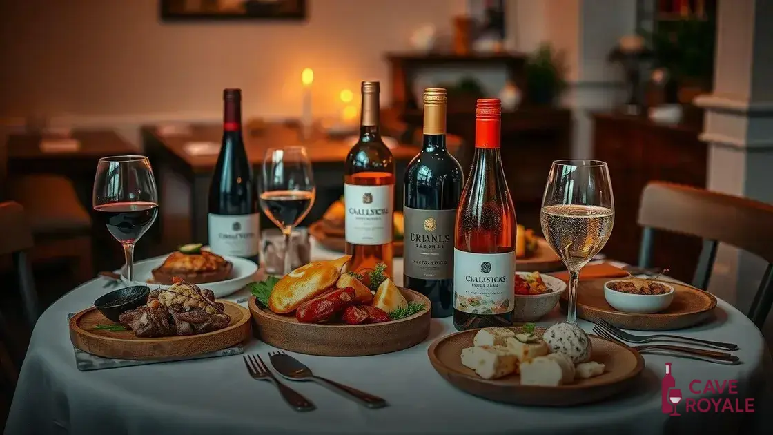 Harmonização de vinhos acessíveis