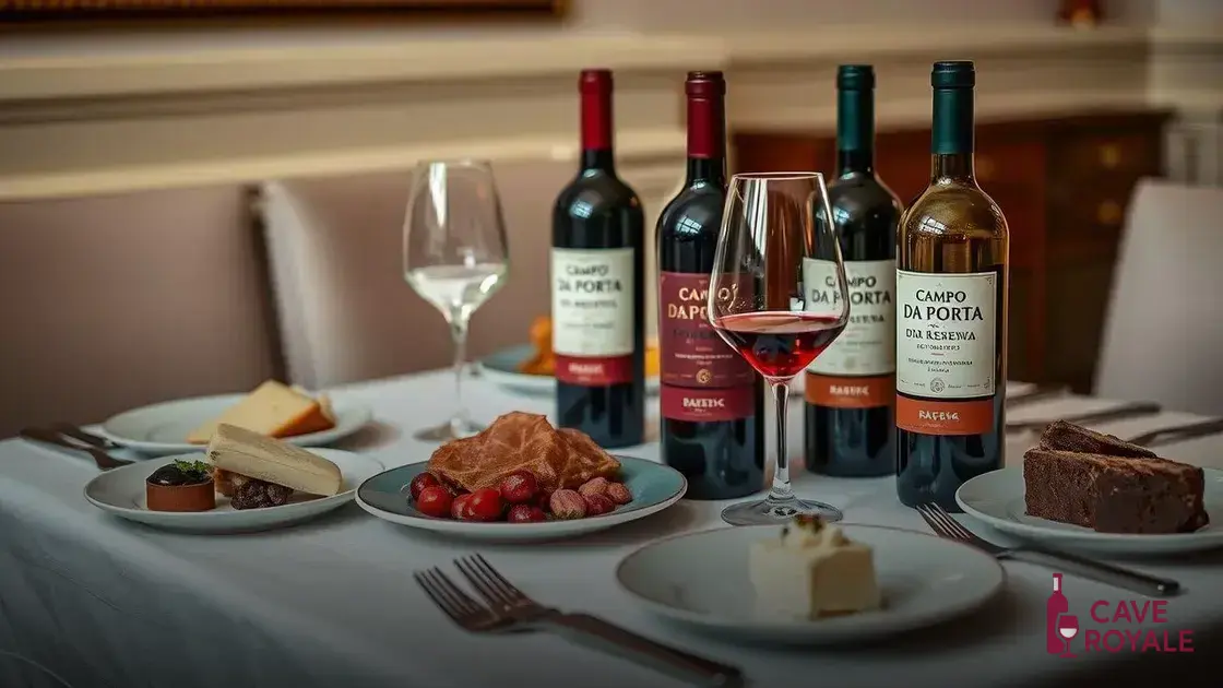 harmonizacao-de-vinhos-com-comida Vinho Tinto Português Campo Da Porta Dão Reserva