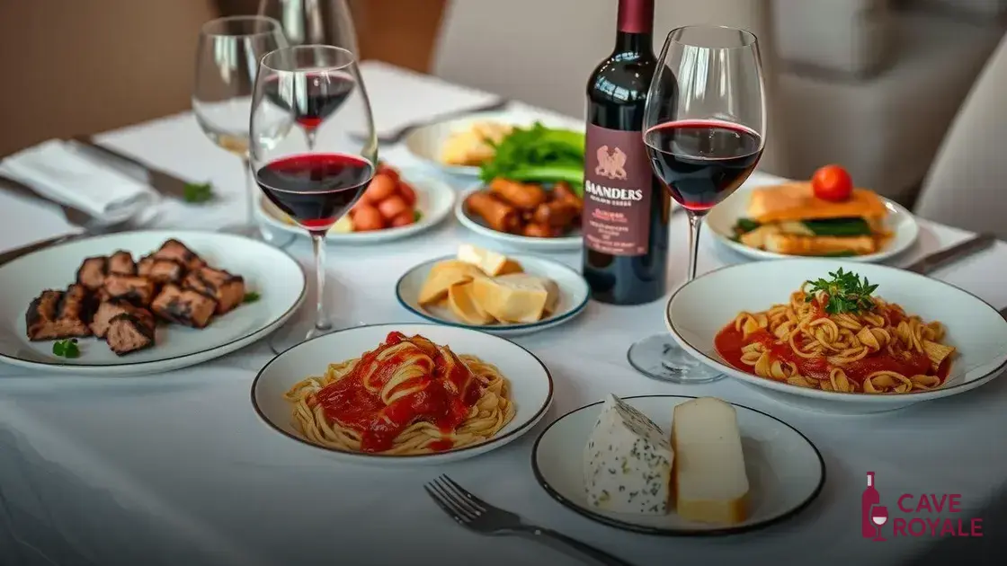 Harmonização do vinho tinto