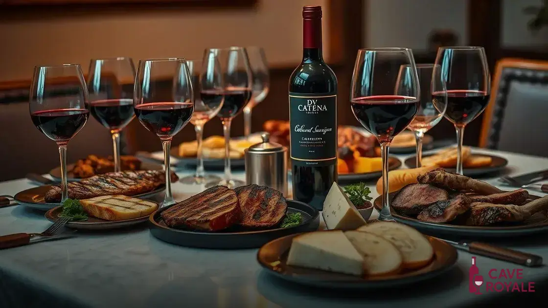 harmonizacao-e-acompanhamentos-ideais Vinho Tinto Argentino DV Catena Cabernet-Malbec