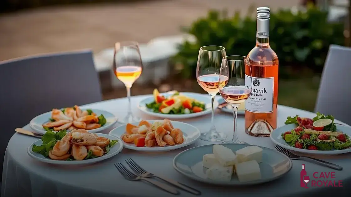 harmonizacao-ideal-com-vina-vik-la-piu-belle Vinho Rosé Chileno Viña Vik La Piu Belle