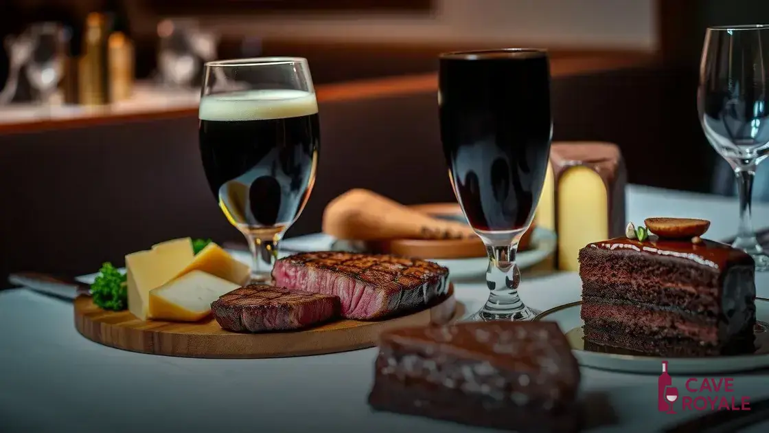 Harmonização ideal para a Saint Bier Stout