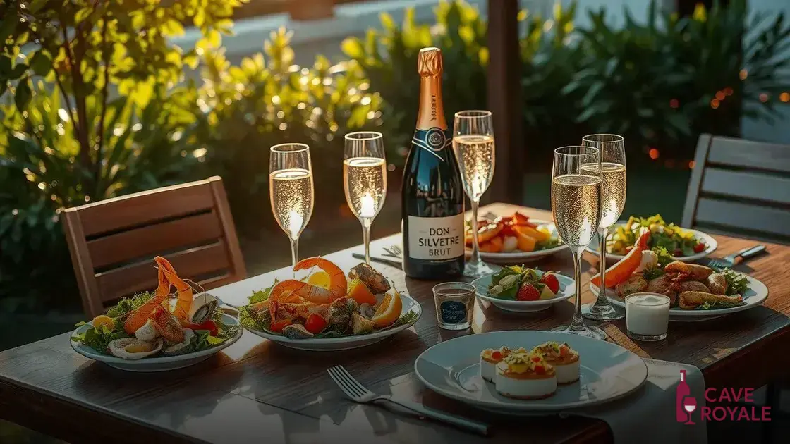 Harmonização ideal para o Don Silvestre Brut