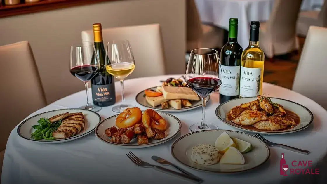 Harmonização perfeita com os vinhos Viña Vik