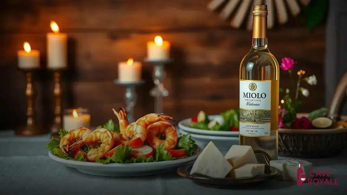 Harmonizações com o Vinho Branco Miolo