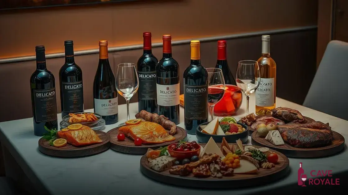 Harmonizações ideais com vinhos Delicato