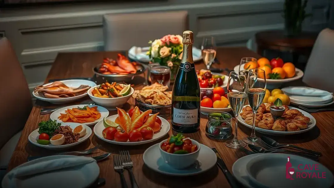 Harmonizações ideais para o Corte Aura Franciacorta Satèn