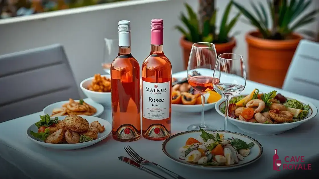 Harmonizações para o Vinho Mateus Rosé