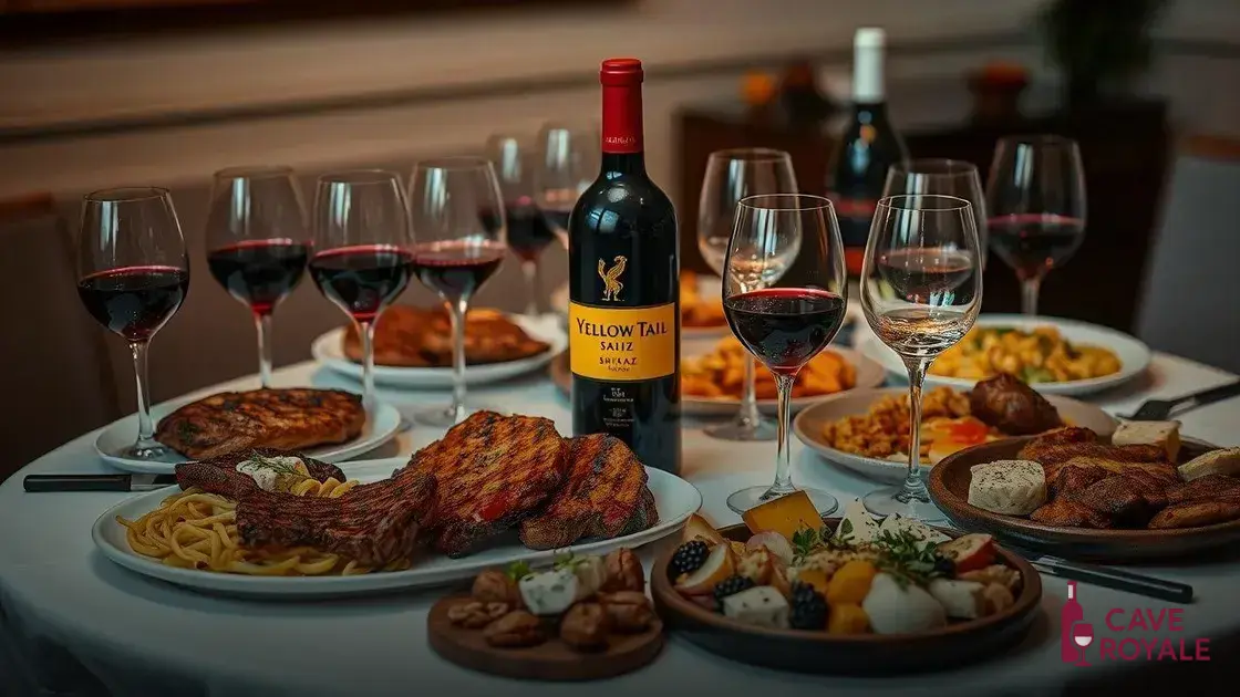 harmonizacoes-perfeitas-com-yellow-tail-shiraz Vinho Tinto Australiano Yellow Tail Shiraz