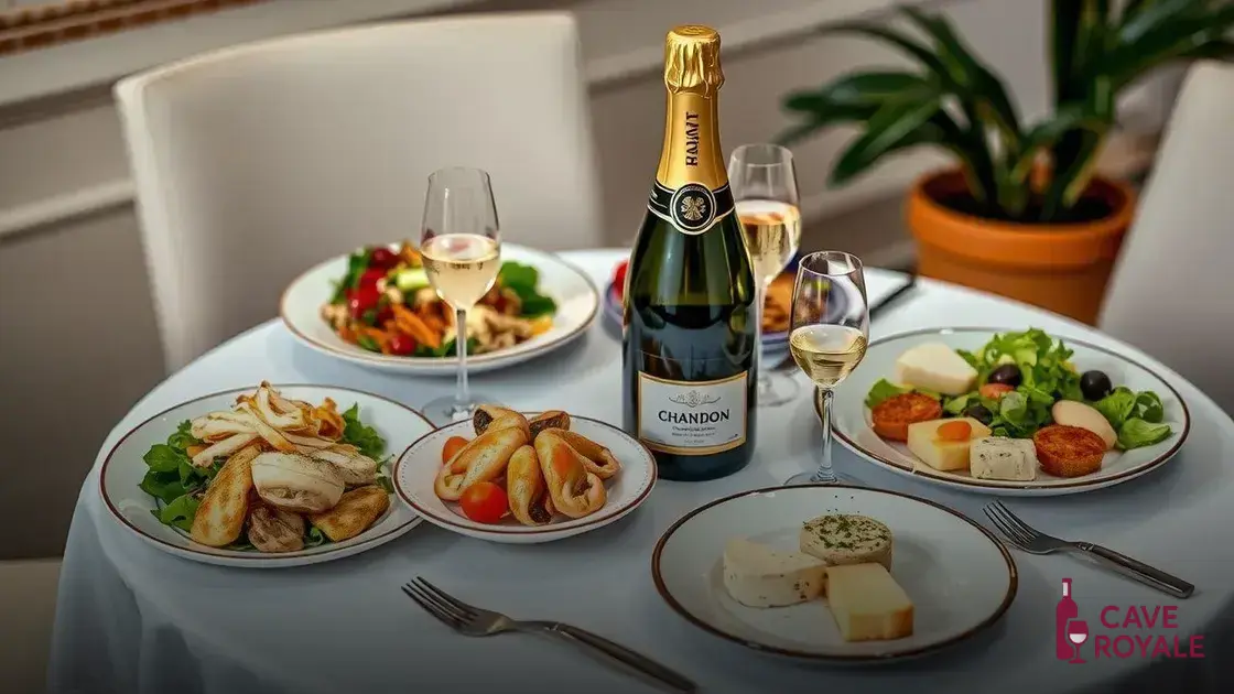 Harmonizações perfeitas para o Chandon