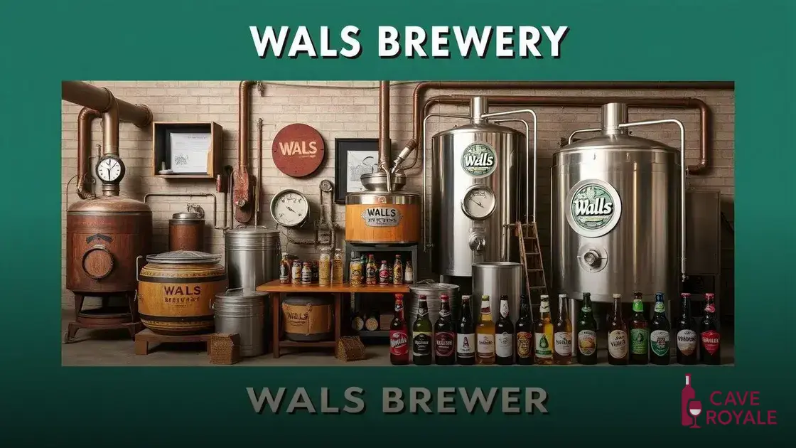 História da cervejaria Wals