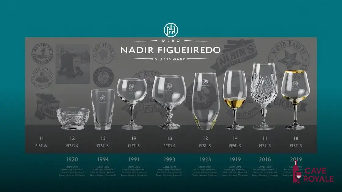 História da Nadir Figueiredo no mercado de taças