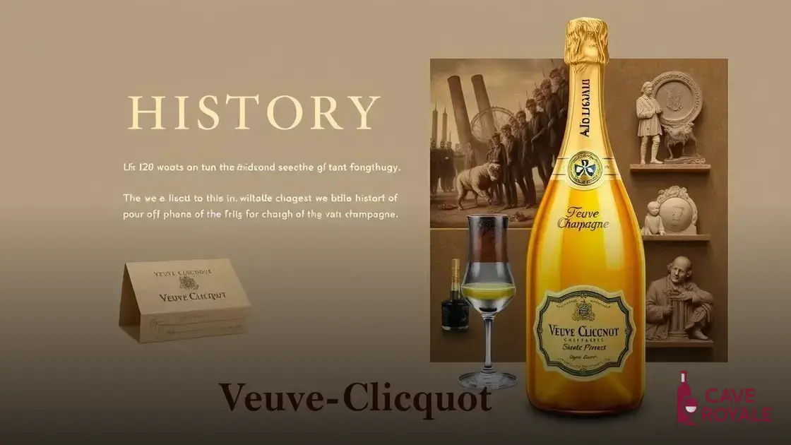 História da veuve clicquot